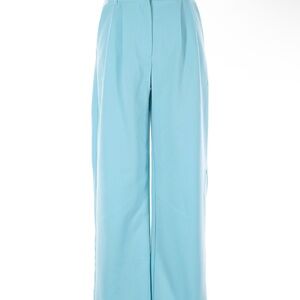 Abercrombie & Fitch Light Blue Wide-Leg Pants
